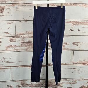HR Farm Kid's Equestrian Riding Pants Blue Size 14